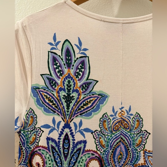 🆕Johnny Was - THE JANIE FAVORITE CAP SLEEVE DRESS Size X-Small NWT - Picture 13 of 13